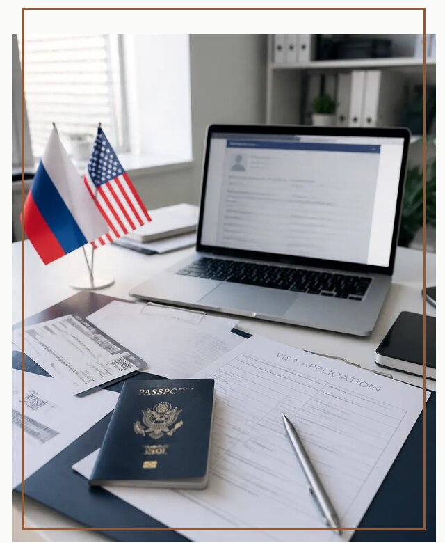 Оформление визы в США для туристов и бизнеса в Магадане