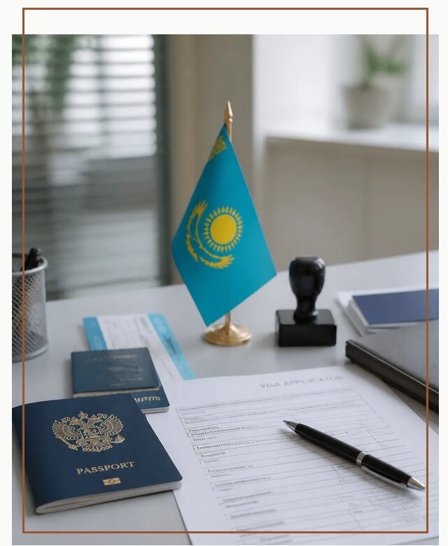 Оформление визы в Казахстан для поездки и работы в Магадане