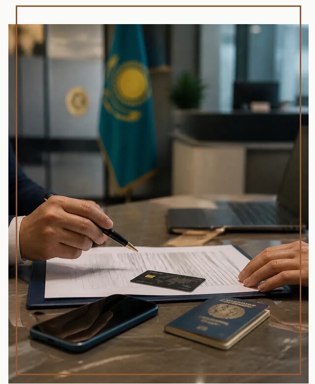 Открытие счета и банковской карты в Казахстане в Магадане